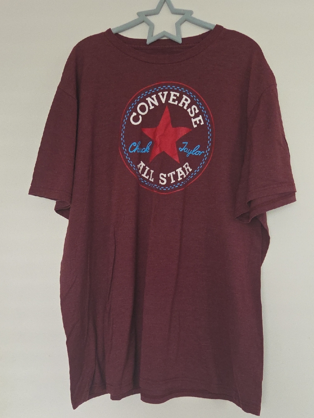 Converse Men’s Maroon Short Sleeve All Star Tee